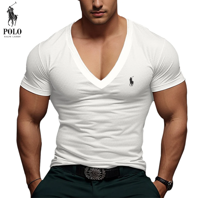 Ralph Lauren™ Signature V-Neck Tee