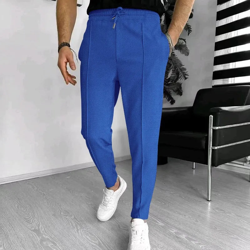 The Waffle Knit Slim-Fit Joggers