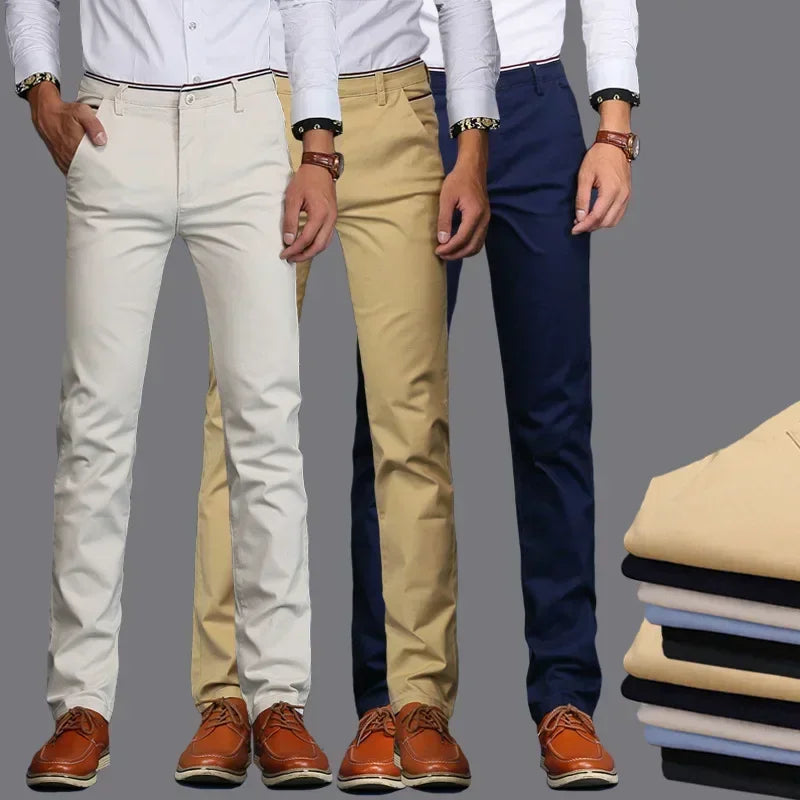 The Classic Flat-Front Trousers