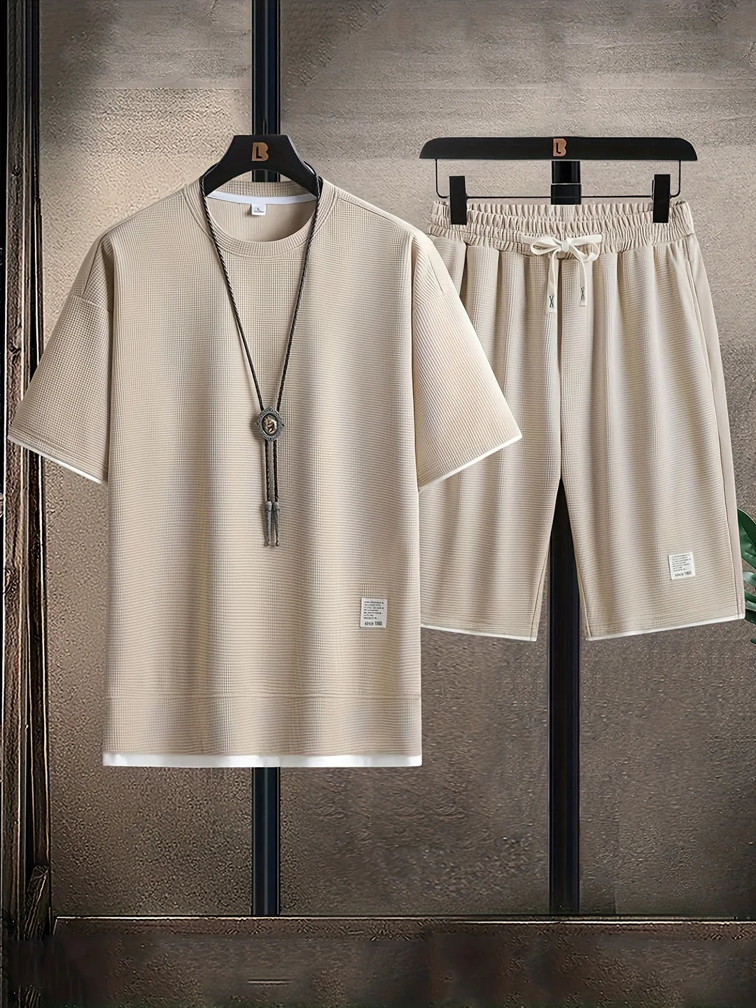 The Waffle Knit Lounge Set