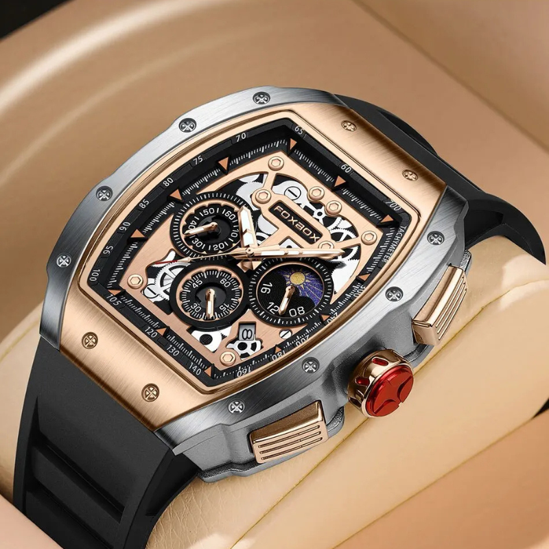 Luke - Mechanical Chronograph Watch – Stylish men's fashion piece