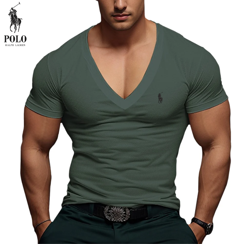 Ralph Lauren™ Signature V-Neck Tee