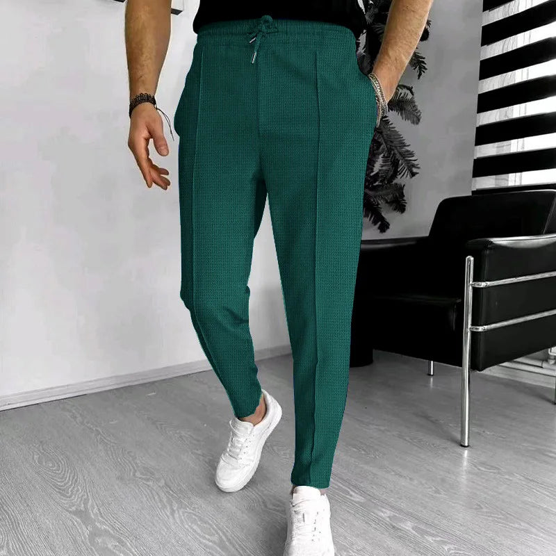 The Waffle Knit Slim-Fit Joggers