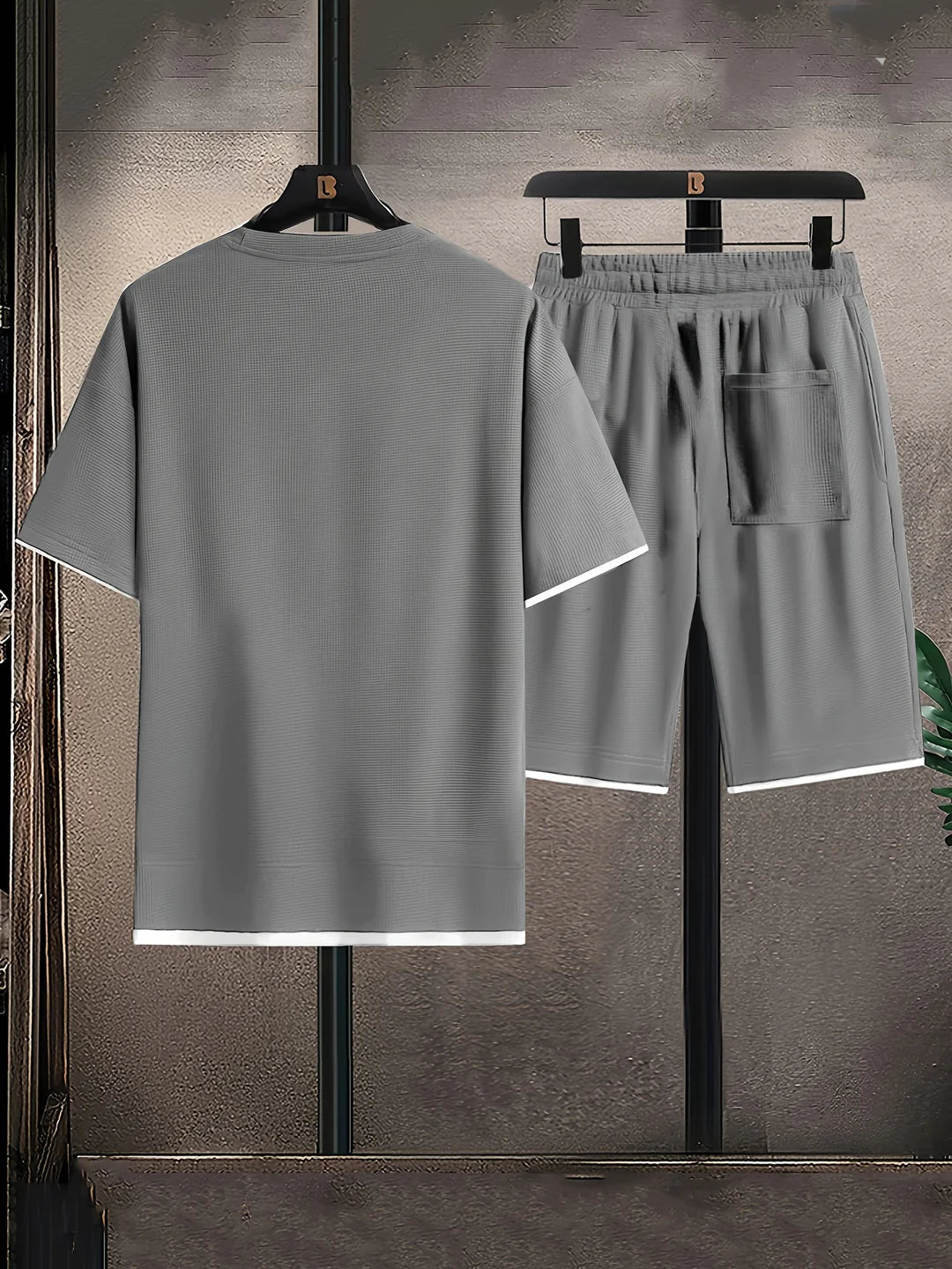 The Waffle Knit Lounge Set